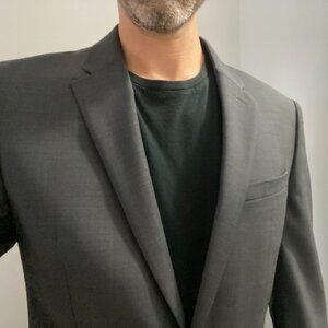 Express Extra Slim Performance Suit -- Charcoal -- 39R, 31x32